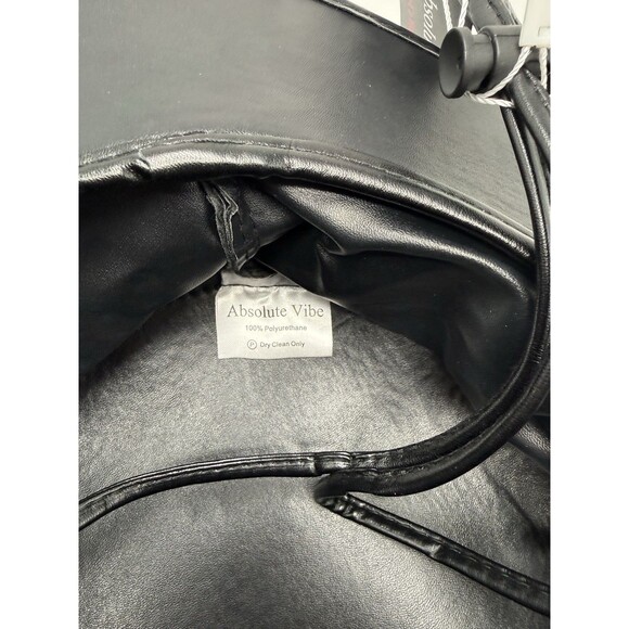 Plague Doctor Hat w Metal Cross Band Absolute Vibe Halloween Steampunk Medium - Picture 11 of 12